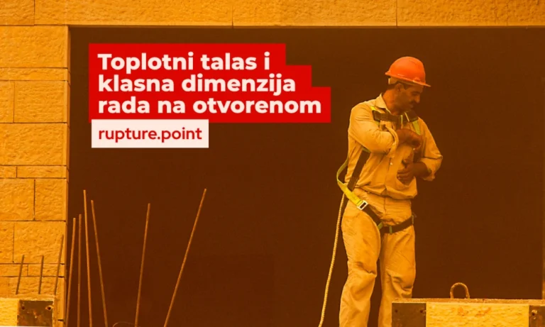 Toplotni talas i rad na otvorenom, građevinski radnici
